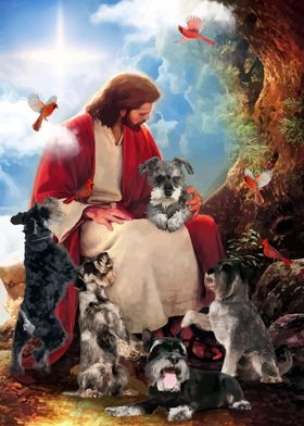 Christ and the dogs