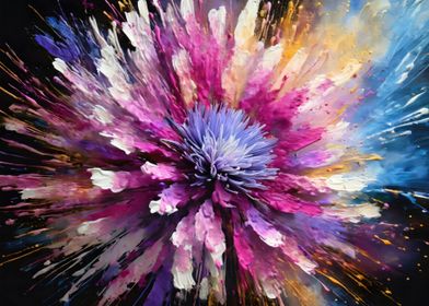 Exploding Photon Flowers