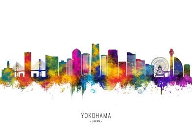 Yokohama Japan Skyline