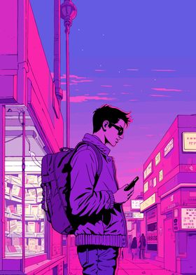 Lofi Pink Retro