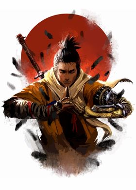 Sekiro the wolf samurai