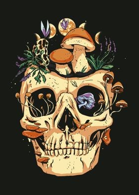 Mushroom Skull