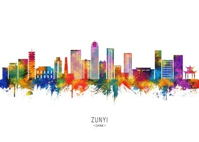 Zunyi China Skyline