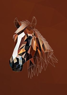 Low Poly Horse