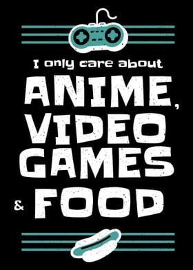 Anime Vide Games Food