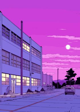 Lofi Pink Retro