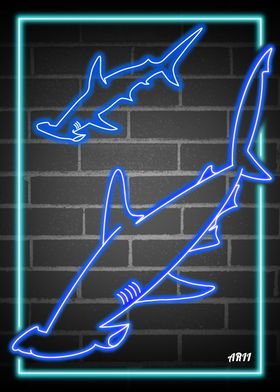 Shark Neon