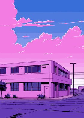 Lofi Pink Retro