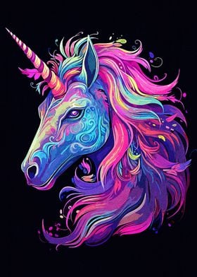 Colorful Fantasy Horses