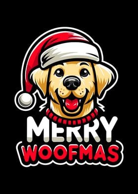 Xmas Dog Merry Woofmas