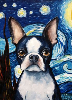 Boston Terrier Night