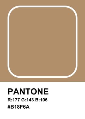  Pantone Color iced coffee