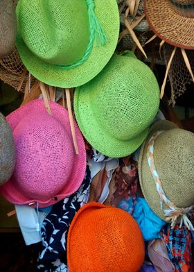 Colorful hats