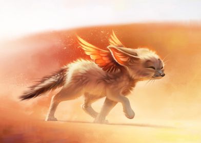 Fantasy Fennec Fox