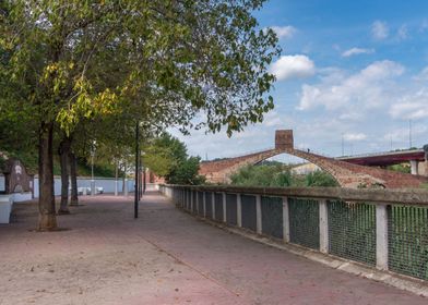 The autumn promenade