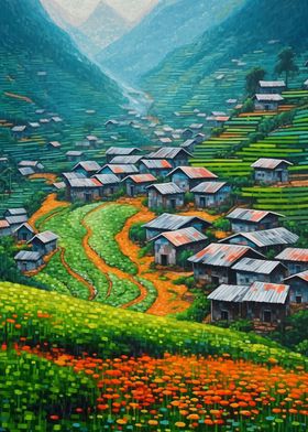 Rice Terraces Mu Cang Chai