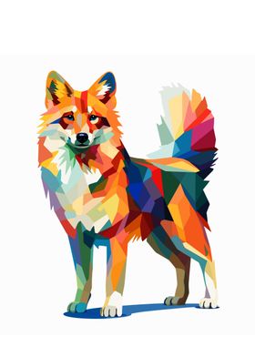 Animal WPAP Pop Art