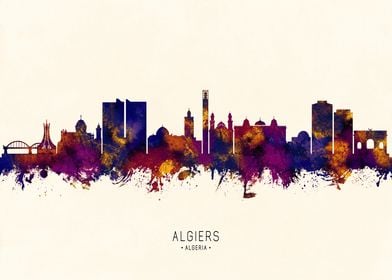 Algiers Algeria Skyline