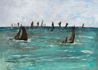 Boats at Berck sur Mer