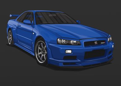 Nissan Skyline R34 GTR