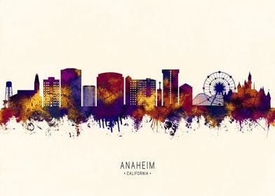 Anaheim California Skyline