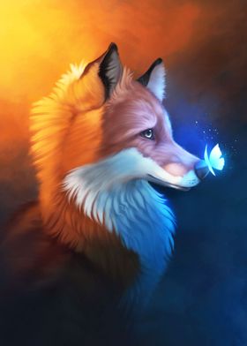 Fox and Butterfly