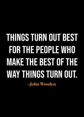 John Wooden quotes 