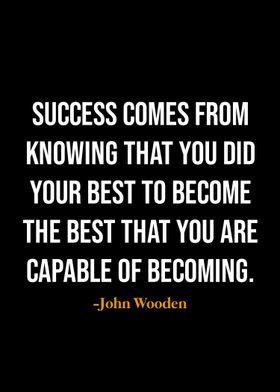 John Wooden quotes 