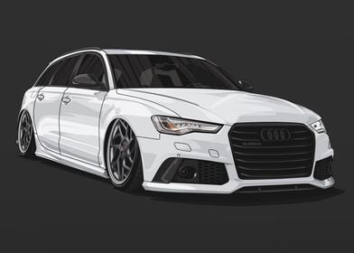 Audi A6 4G Quattro Bagged