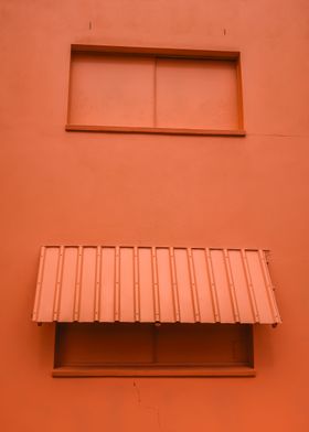 orange facade
