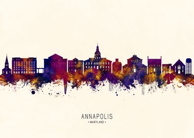 Annapolis Maryland Skyline