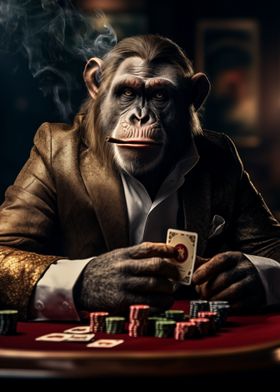Pristine Primate Poker