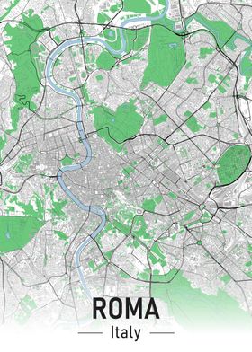 Rome City Map