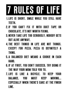 Rules of Life