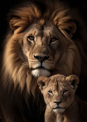 king of forest and his son