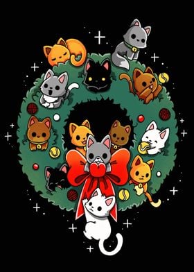 Kittens Wreath