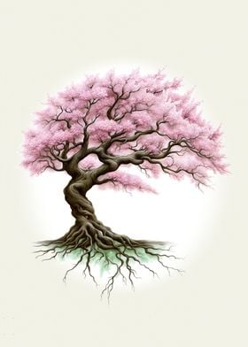 Yggdrasil pink blossom