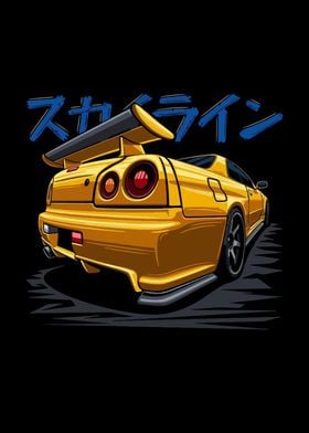 nfs gtr nissan