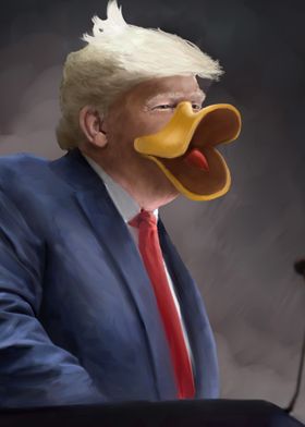 trump duck