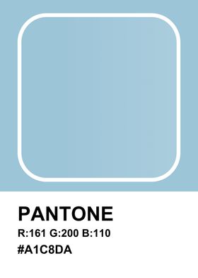 Pantone Color Serenity 