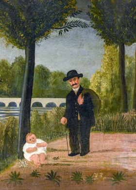 Stroller and Child