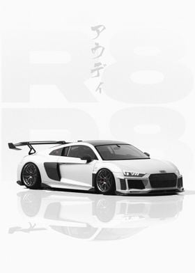 Poster Audi R8 Coupe 4.2 V8 2006 by Interlakes