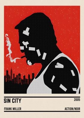 Sin City minimalist poster
