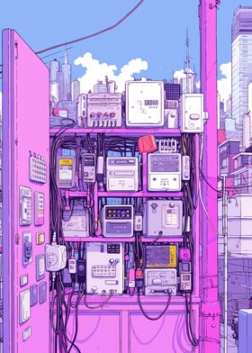 Lofi Pink Retro