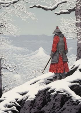 Samurai Japanese Painting