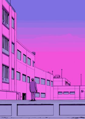 Lofi Pink Retro