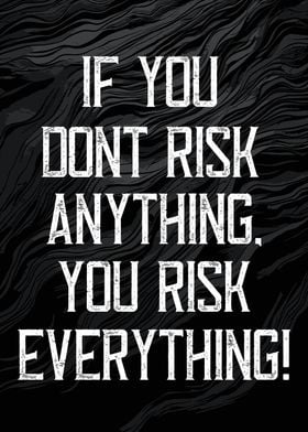 Risk Motivational Quote