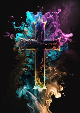 Divine Cross Art