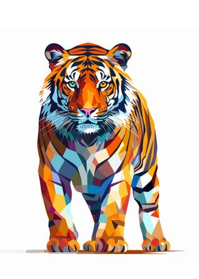 Tiger Animal Pop Art