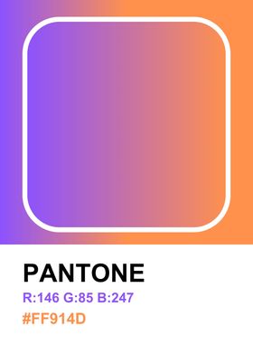 COLOR PANTONE gradient art